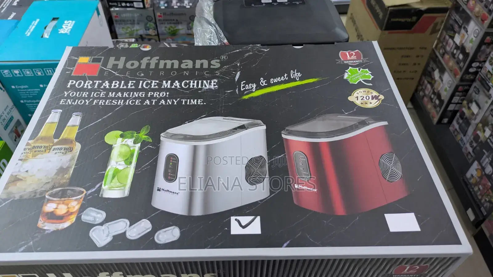 Hoffman Portable Ice Machine 2.2l