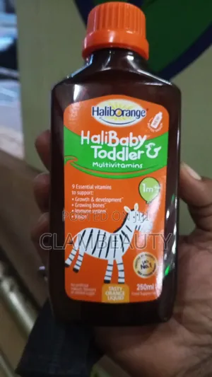 Halib Orange Halibaby and Toddler Multi Vitamins