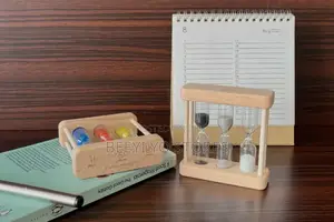 3-in-1 Wooden Hourglass Timer Set
