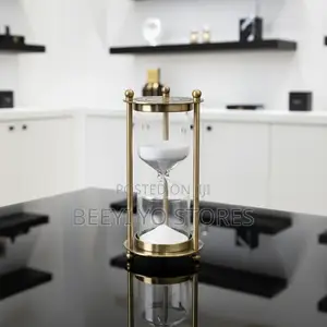 Vintage Brass Hourglass Timer