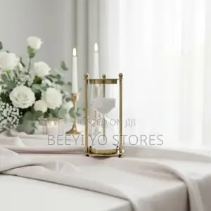 Vintage Brass Hourglass Timer