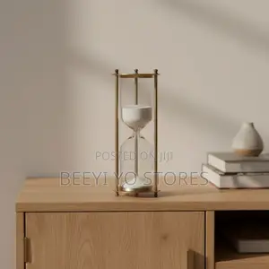 Vintage Brass Hourglass Timer