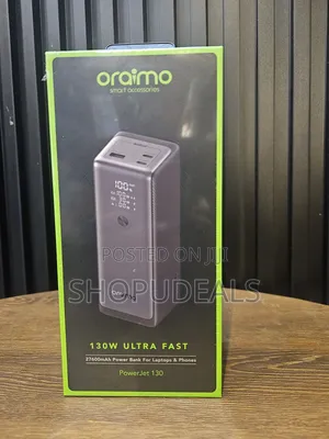 Oraimo Powerjet 130 Is a High-Capacity 27,600mah Power Bank