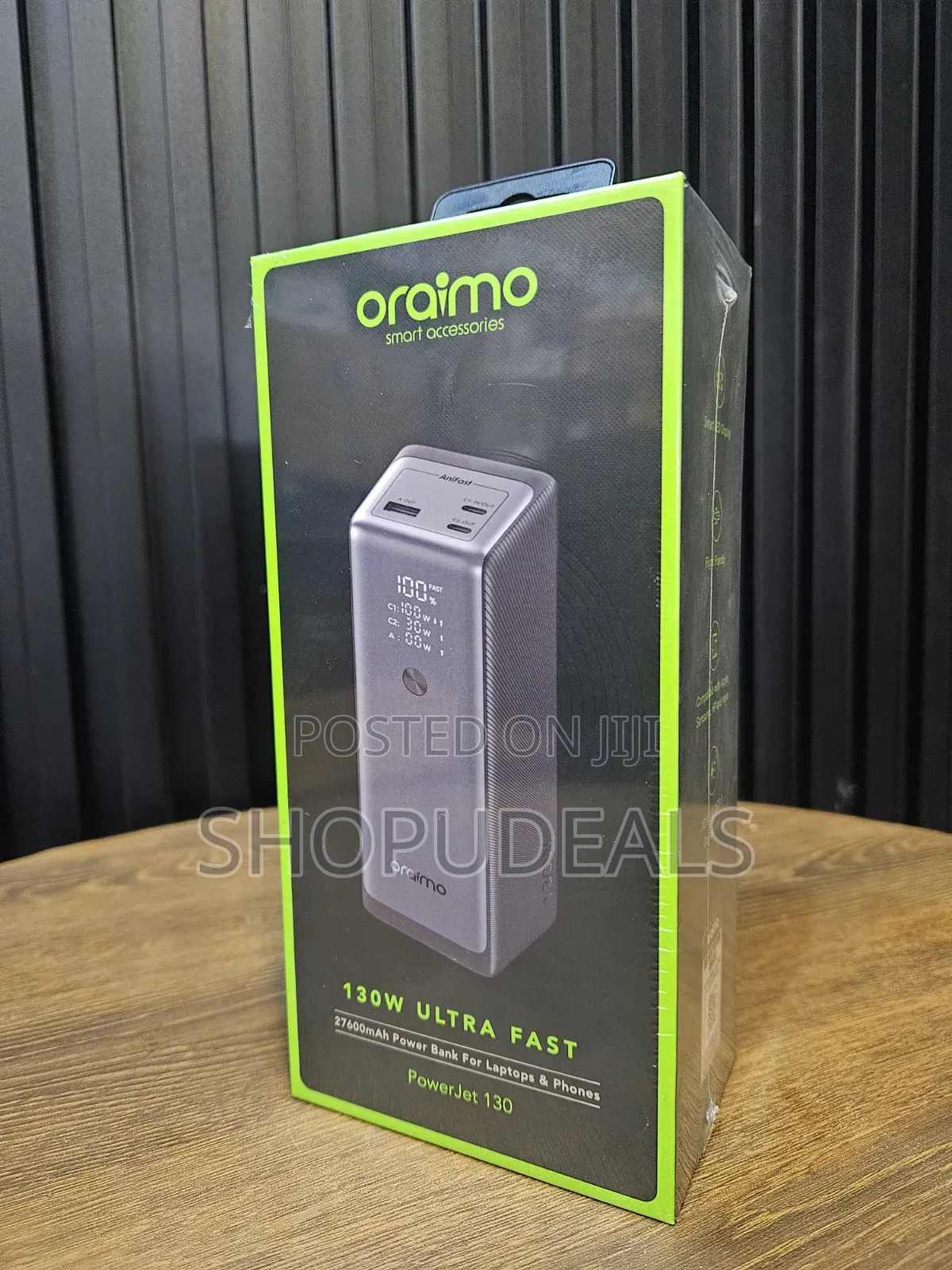 Oraimo Powerjet 130 Is a High-Capacity 27,600mah Power Bank