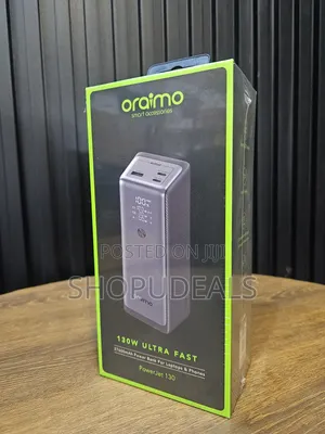 Oraimo Powerjet 130 Is a High-Capacity 27,600mah Power Bank