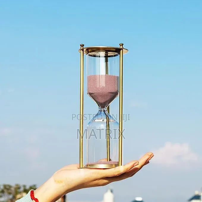 Sandglass Timer,Hourglass Sand Timers,Metal Hourglass Decorative