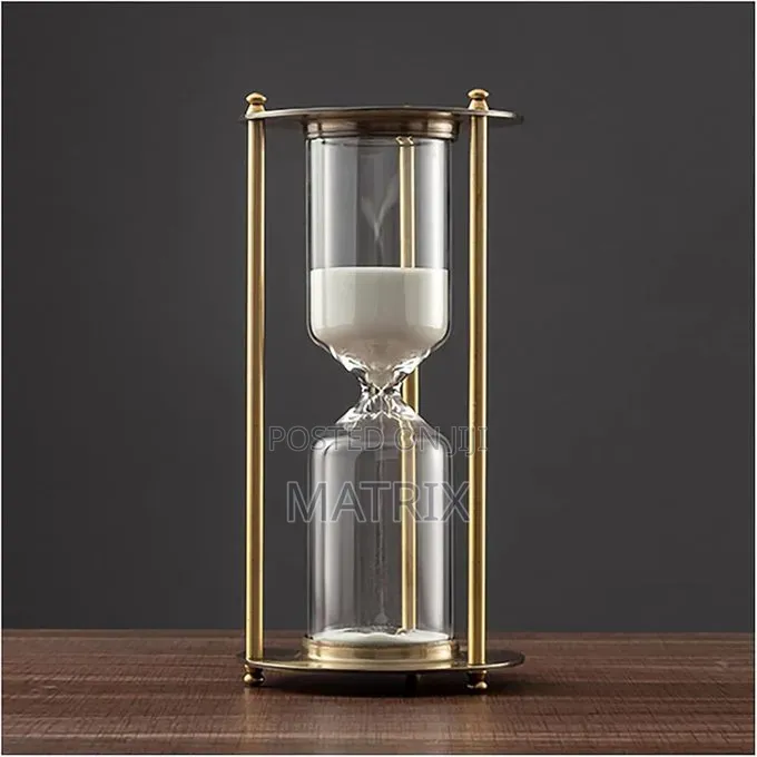 Sandglass Timer,Hourglass Sand Timers,Metal Hourglass Decorative