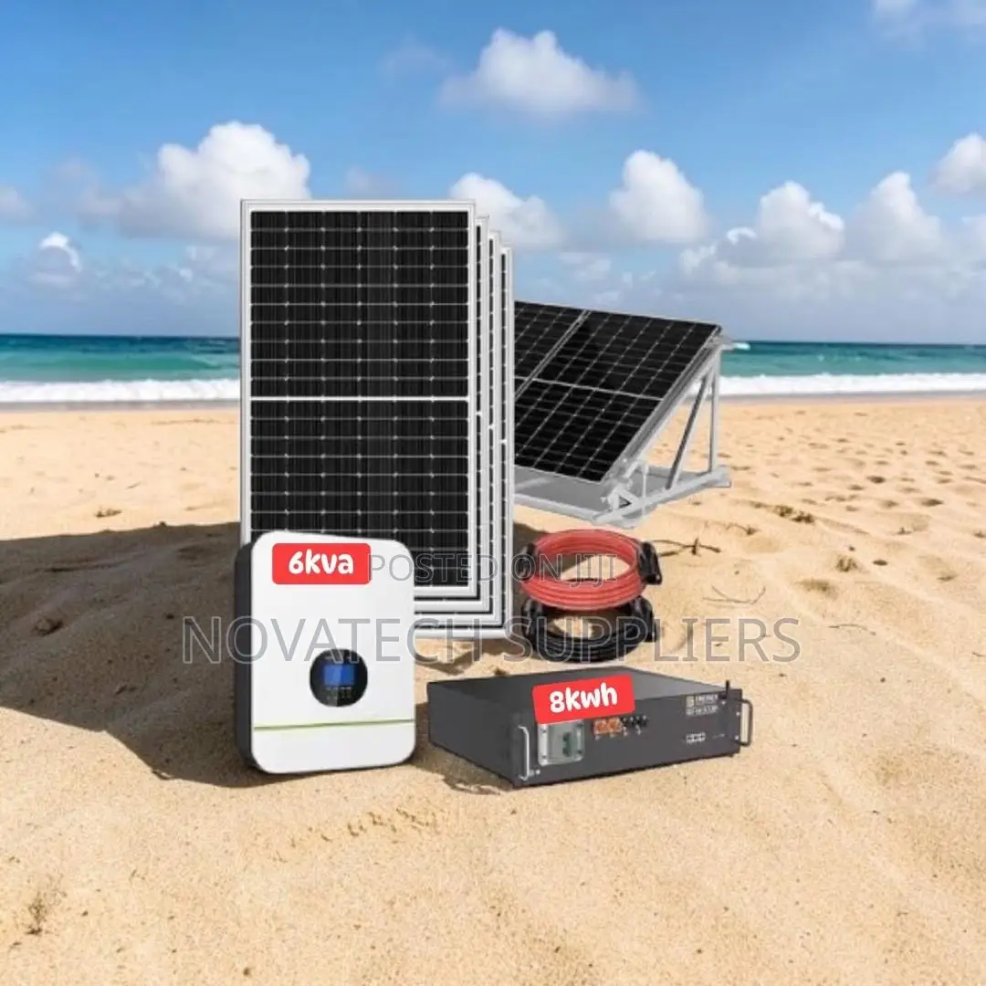 Premium 8kwh Hybrid Solar System With 8x620w Solar Panels Brand New