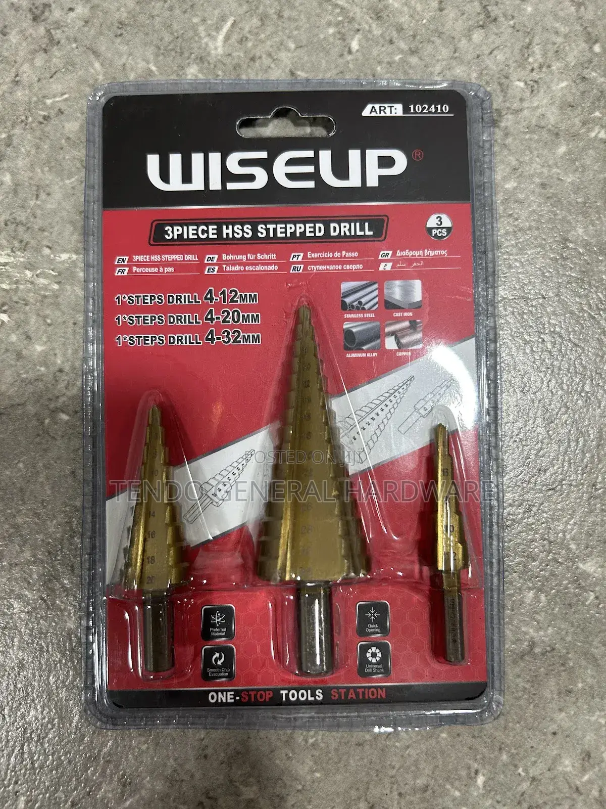 HSS Step Drill Bit
