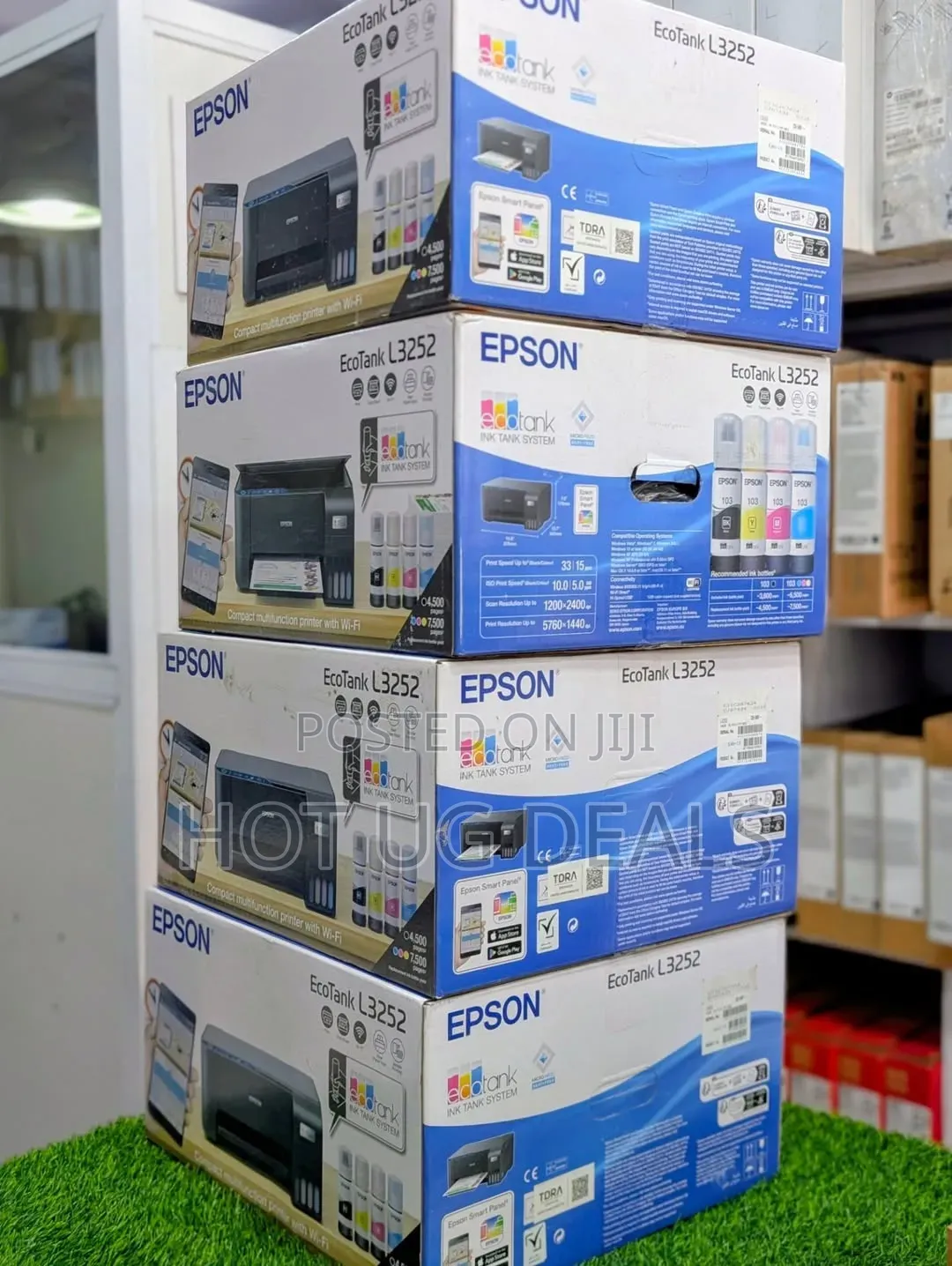 Epson Printers Ecotank L3252 Wi-fi Ink Tank Printer