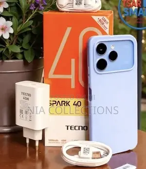 New Tecno Spark 40 256 GB Blue