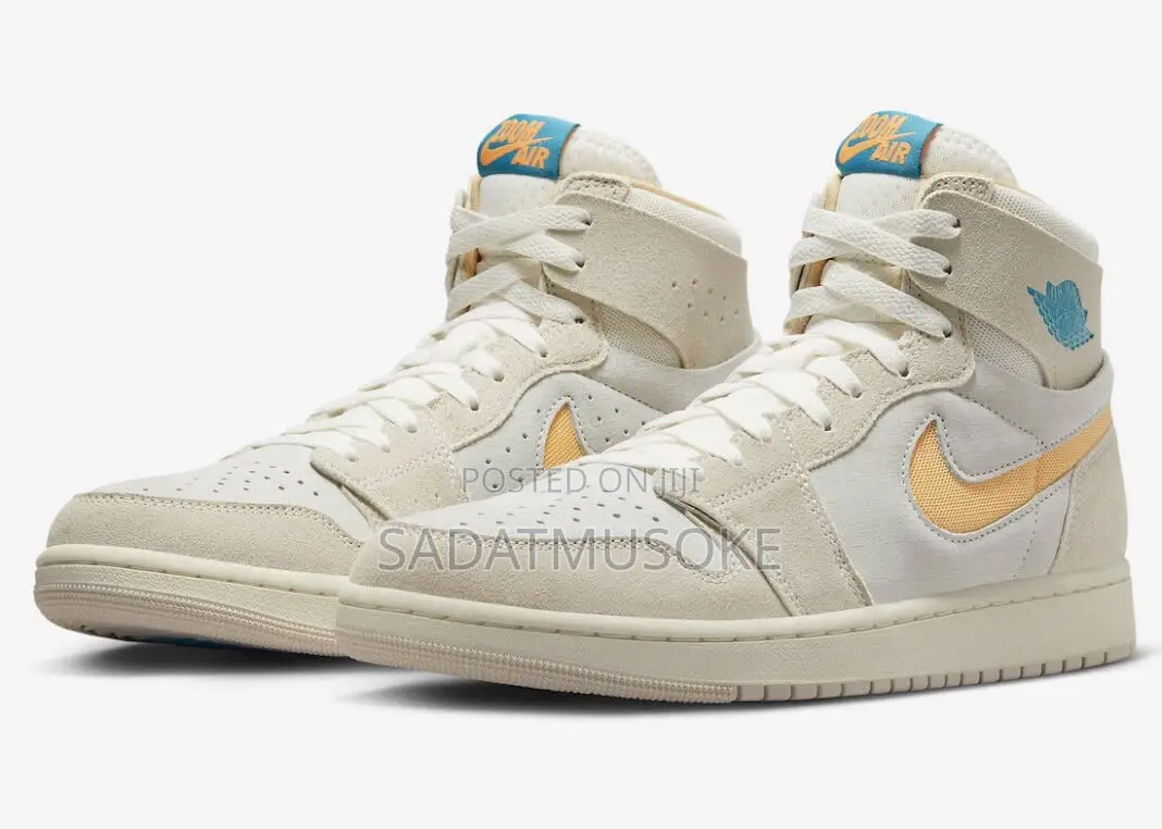 Jordan 1 Zoom CMFT 2 Orewood Brown Bright Citrus Sail