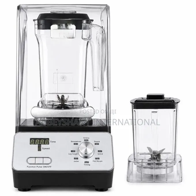 Globalstar Blender 2-Liter Capacity Sound-Dampening Enclosure Blender