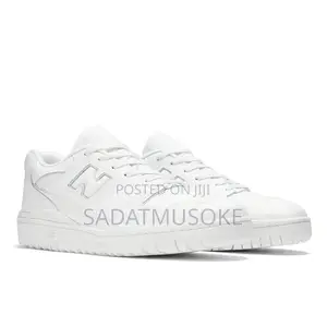 New Balance Men Bb550 White Sneakers(Bb550www)