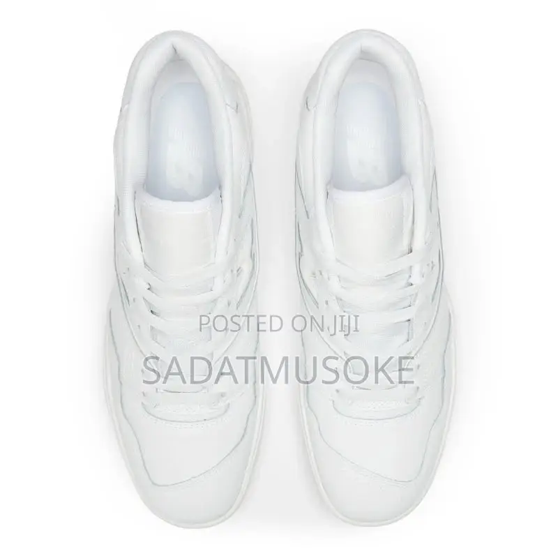 New Balance Men Bb550 White Sneakers(Bb550www)