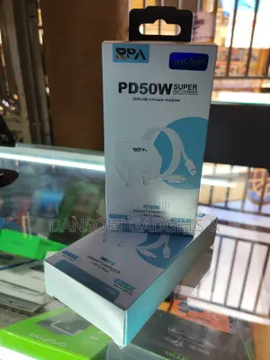 Rpa Pd50w Super Fast iPhone Charger- Type C