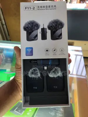 F11-2 Dual Wireless Lavalier Microphone