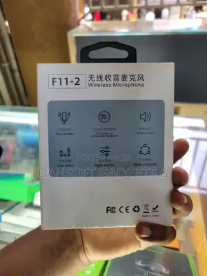 F11-2 Dual Wireless Lavalier Microphone