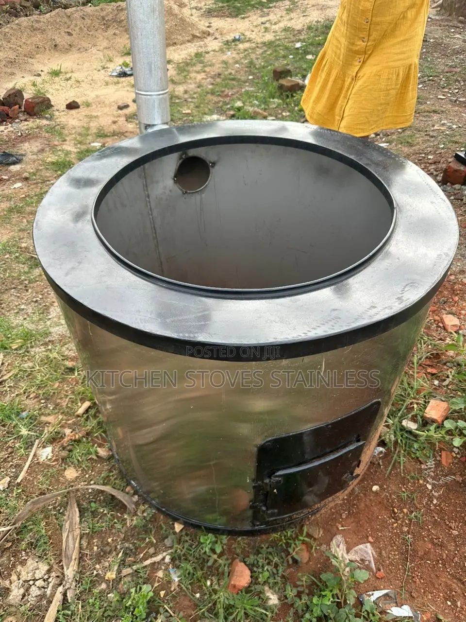 Stainless Steel Firewood Stove