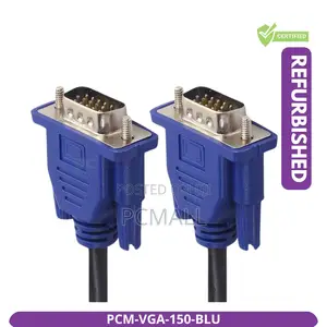 Ultra Hd 1.5m Vga Cable Blue New PCM-Vga-150