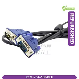 Ultra Hd 1.5m Vga Cable Blue New PCM-Vga-150