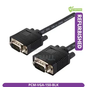Ultra Hd Vga Cable 1.5m PCM-Vga-150-BLK New