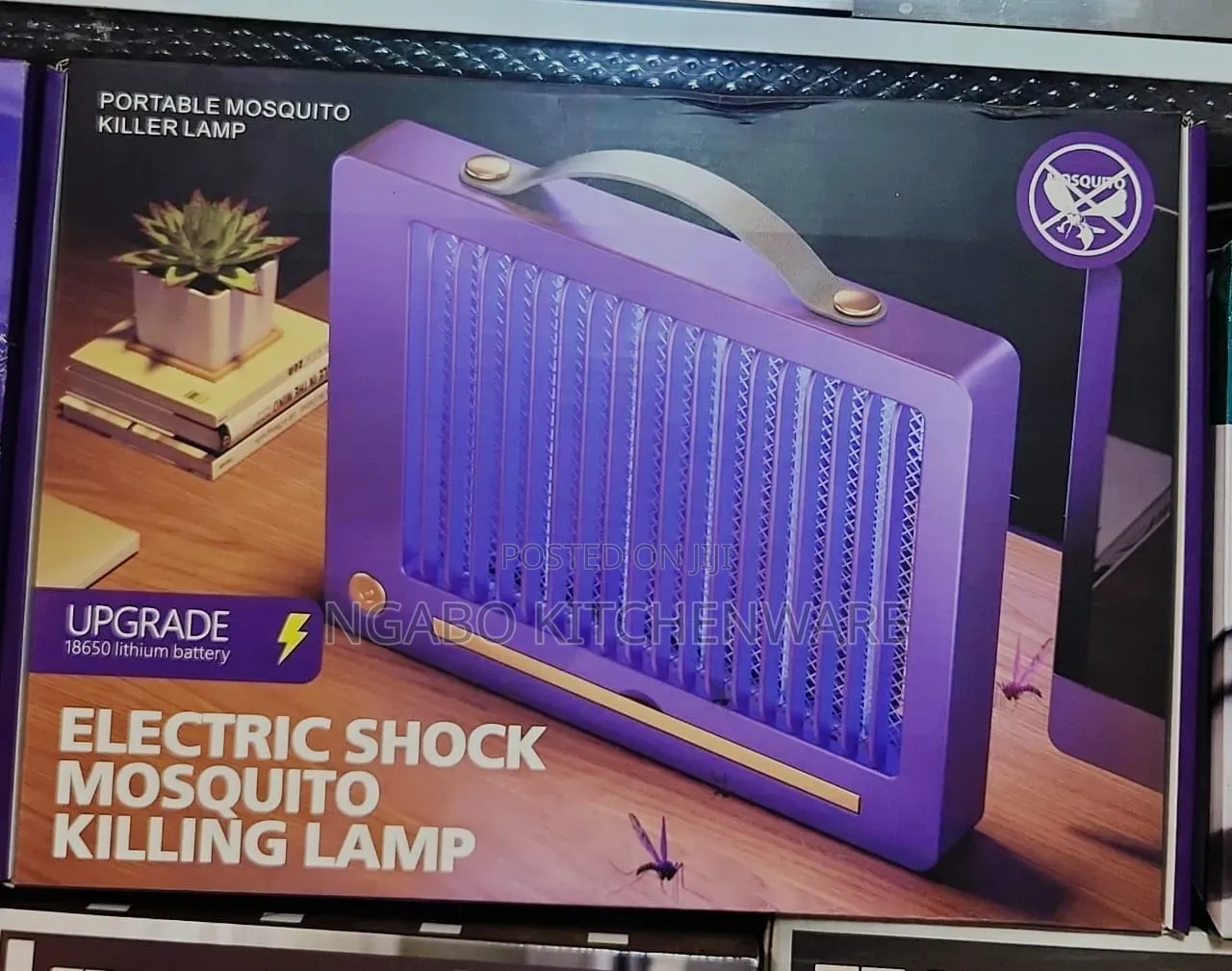 Portable Electric Shock Mosquito Killer Lamp