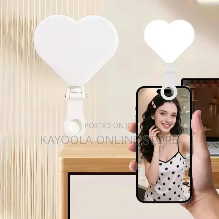 Love Shape Clip Fill Light
