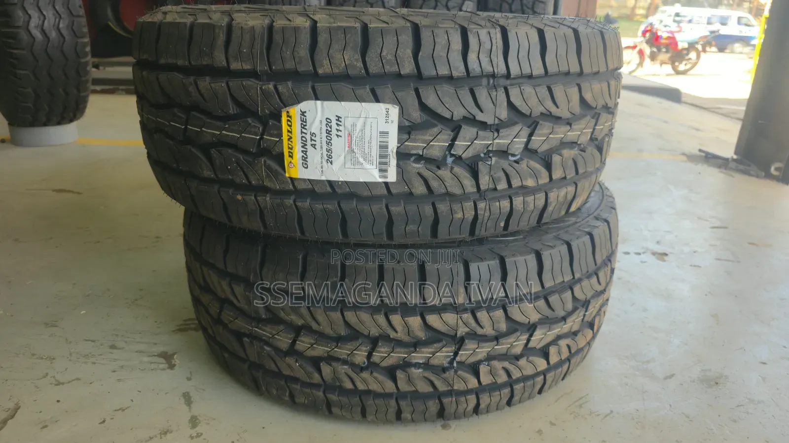 265/50r20 Dunlop Grandtrek At5 Original
