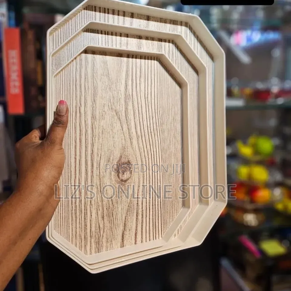3-Piece Tray Set