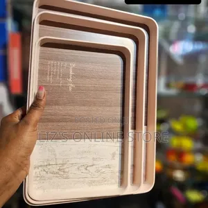 3 Piece Rectangular Tray Set