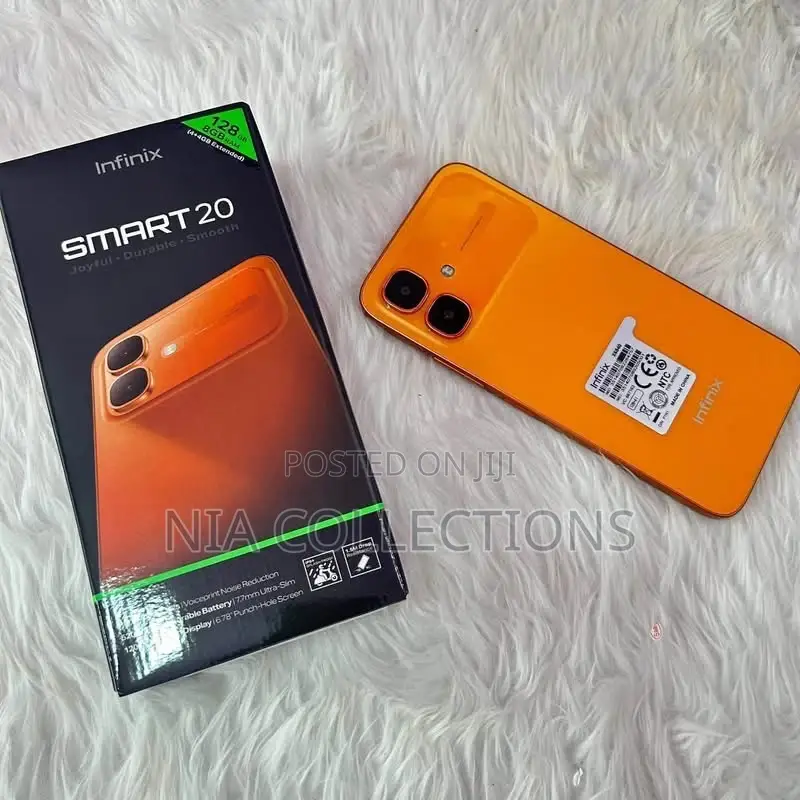New Infinix Smart 20 128 GB Orange