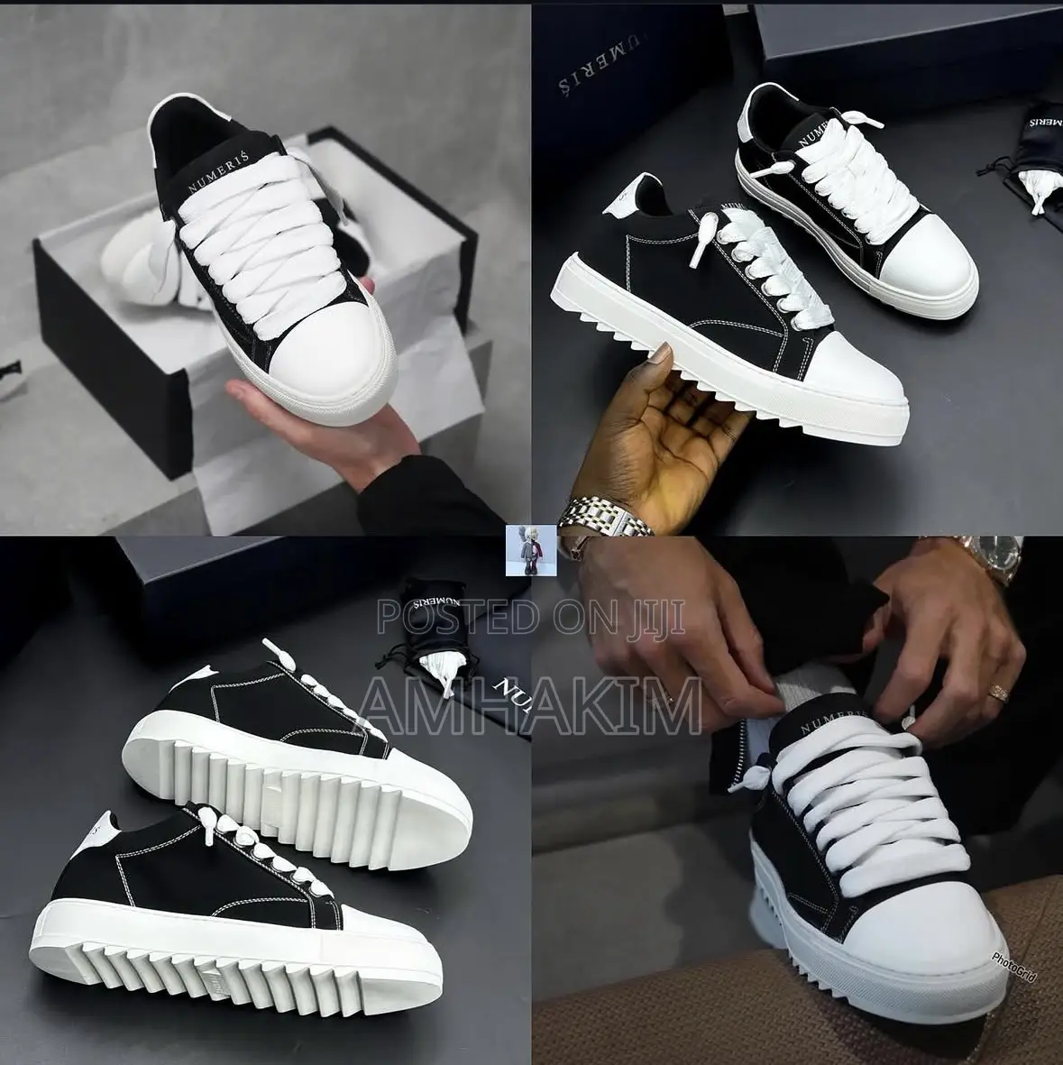 Classic Men Numeris Luxury Sneakers in Stock