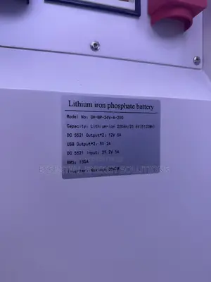 5kwh 24v Lithium Phosphate Battery