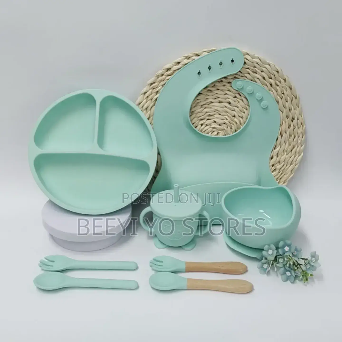 ​Premium Silicone Baby Feeding Set (6-Piece)