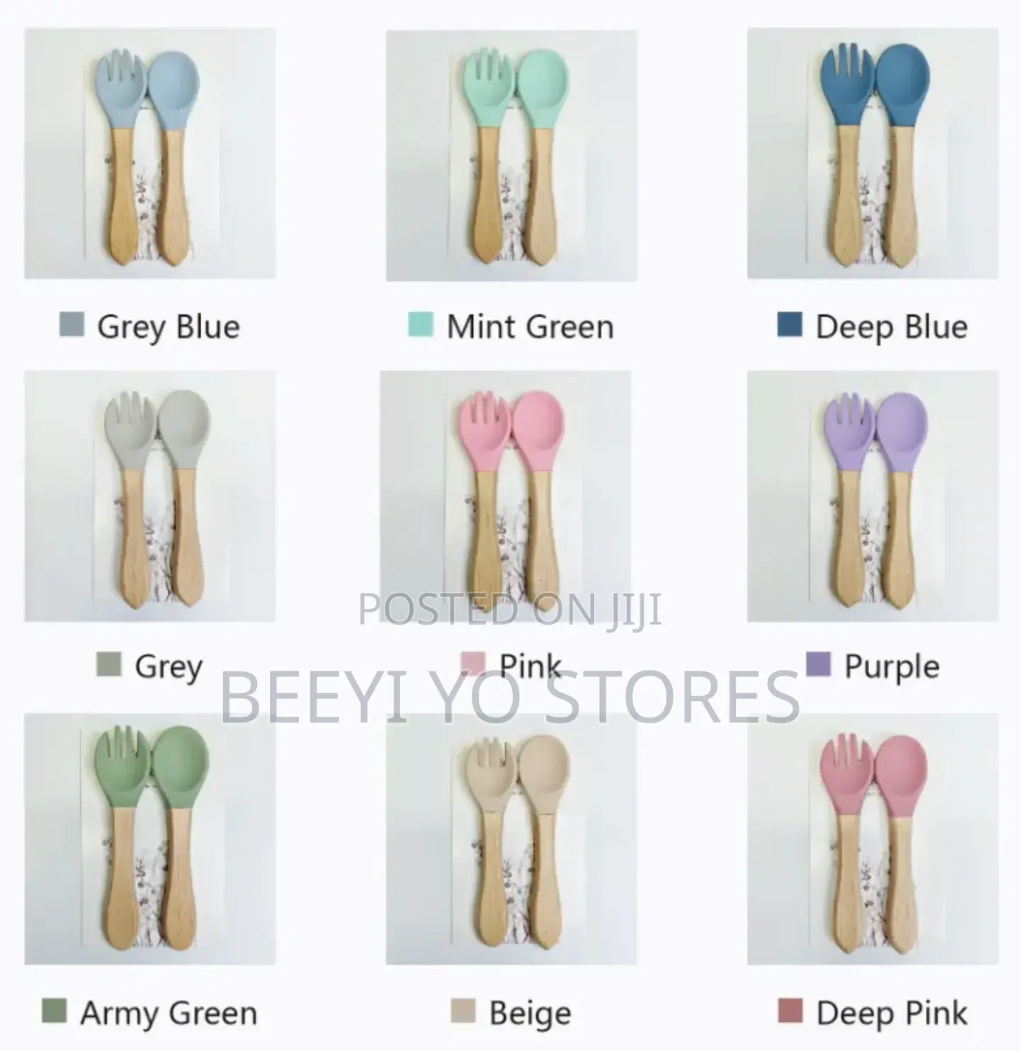 ​Premium Silicone Baby Feeding Set (6-Piece)