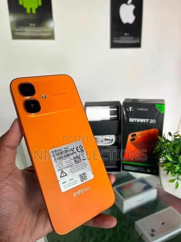 New Infinix Smart 20 128 GB Orange