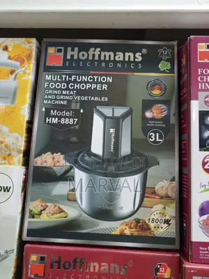 Hoffmans Electronics Multi-Function Food Chopper, Model Hm-8887.