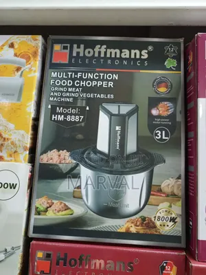 Hoffmans Electronics Multi-Function Food Chopper, Model Hm-8887.