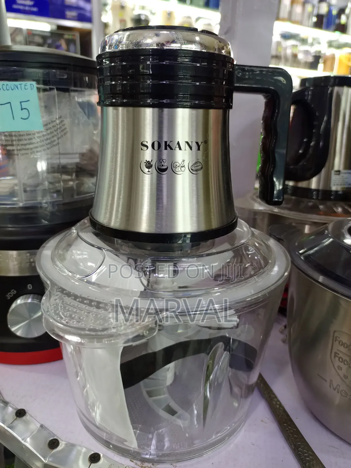 Sokany Electric Meat Grinder and Food Processor- 3l