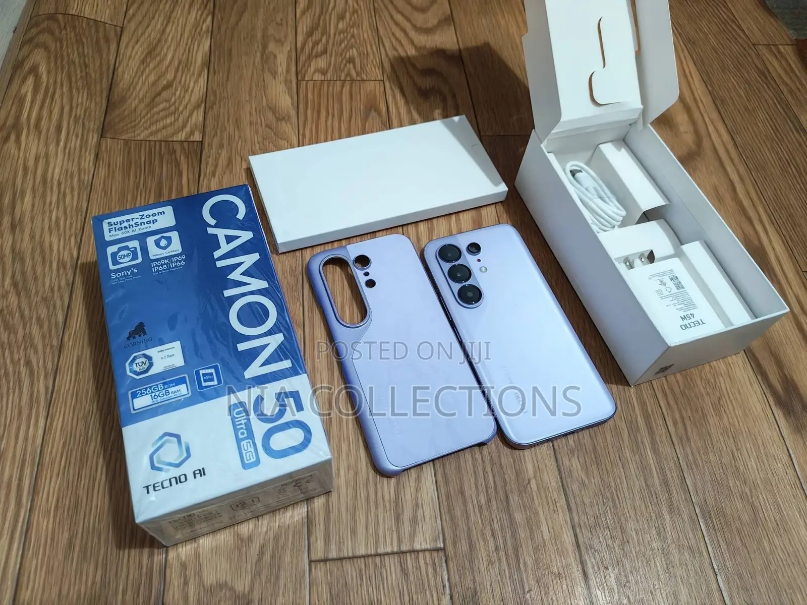 New Tecno Camon 50 Ultra 256 GB Blue