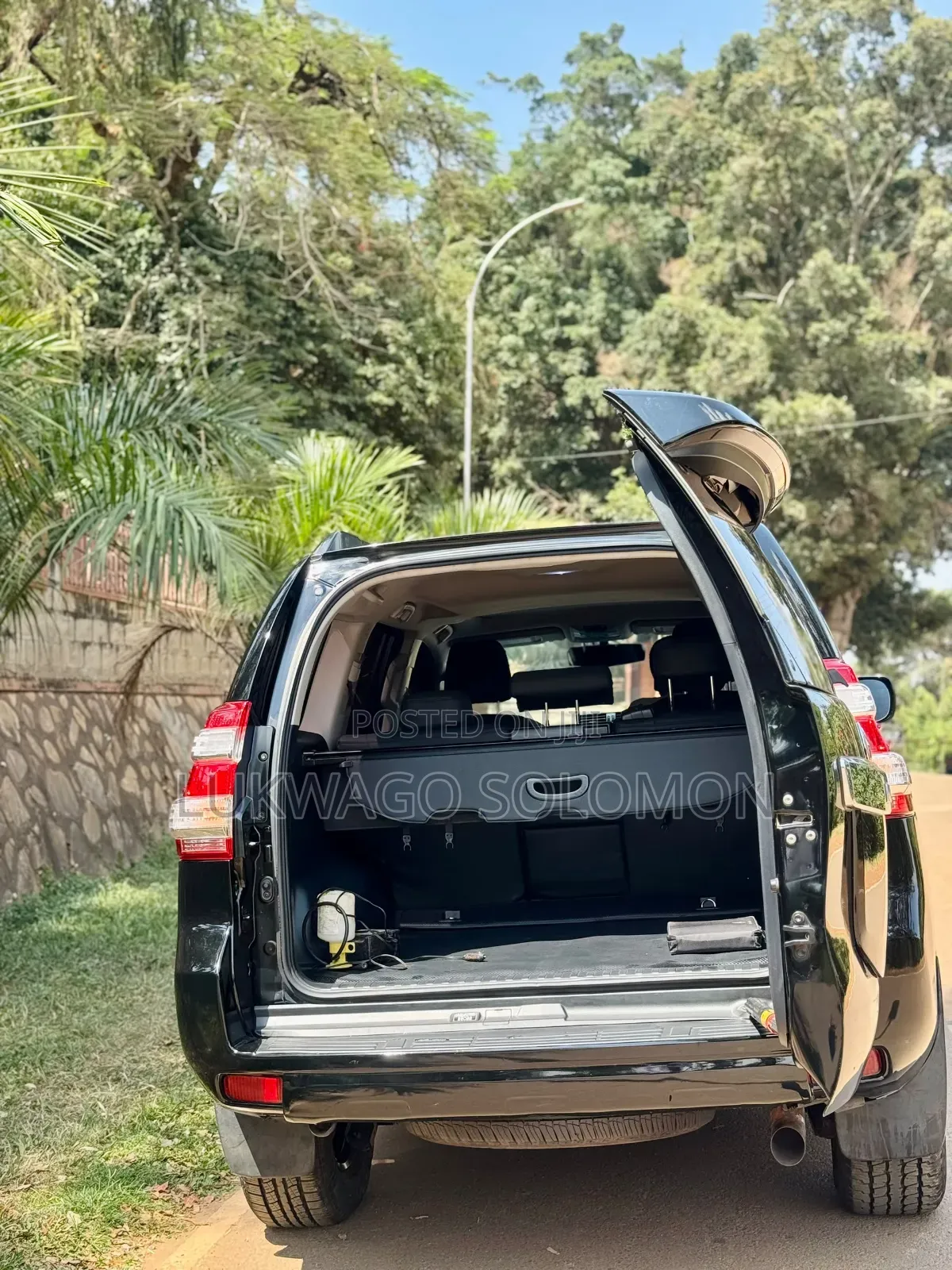 Toyota Land Cruiser Prado 2015 Black