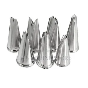 Useful 7 Pieces Cake Icing Decorating Tool Kit - Silver
