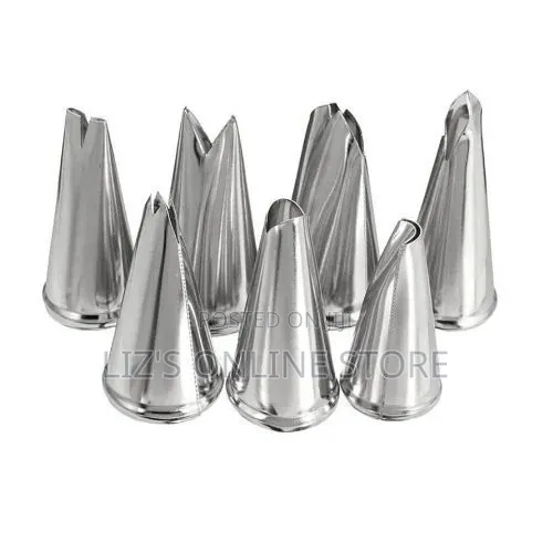 Useful 7 Pieces Cake Icing Decorating Tool Kit - Silver