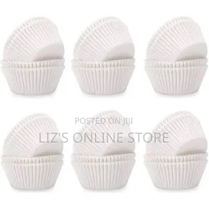 250 PCS White Cup Cake Papers Baking Cup Cake Liner