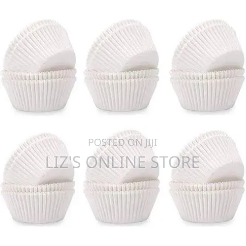 250 PCS White Cup Cake Papers Baking Cup Cake Liner
