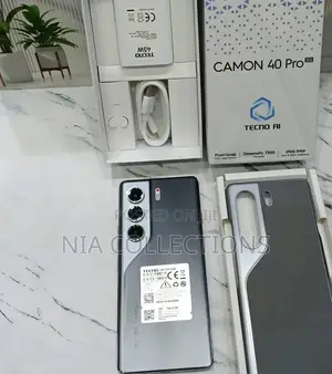 New Tecno Camon 40 Pro 5G 256 GB Gray