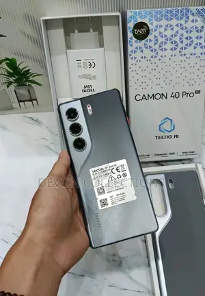 New Tecno Camon 40 Pro 5G 256 GB Gray