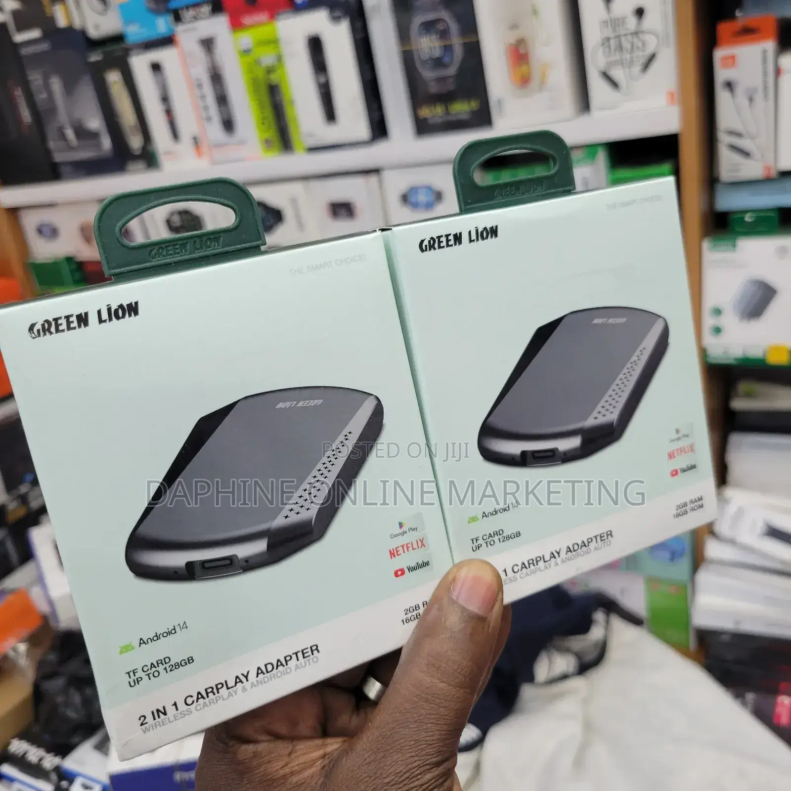 2 in 1 Android Auto Carplay Wireless Adapter