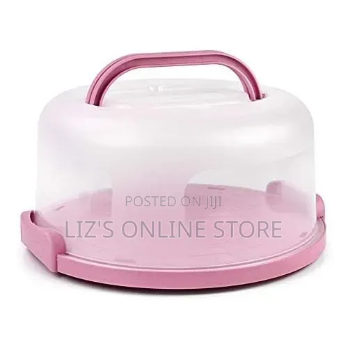 Portable Cake Storage Bin Cupcake Holder Container Box